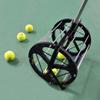 DKULMN Tennis Ball Pick Up Hopper, 2-in-1 Adjustable Table Tennis Ball Picker, 55 Ball Capacity Pickup Hopper for Picking and Storage Balls view 4
