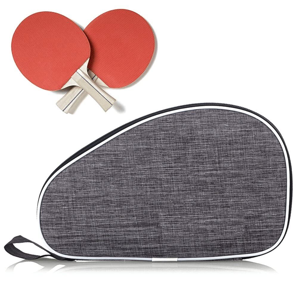 Table Tennis Bat Cover Waterproof Pong Paddle Bat Bag Portable Table Tennis Paddle Cover for Table Tennis Enthusiasts
