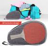 Table Tennis Bat Cover Waterproof Pong Paddle Bat Bag Portable Table Tennis Paddle Cover for Table Tennis Enthusiasts view 4