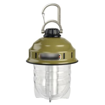 PPLL Electric Lanterns Rechargeable Outdoor Camp Lights, LED Mood Lights, Suitable for Outdoor Tent Camping Lighting (Color : Green, Size : 8.8 * 11.1cm)