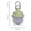 PPLL Electric Lanterns Camping Lights, Rechargeable Tent Lights, IPX5 Waterproof, Outdoor Lighting Camp Lights Atmosphere Camping Hanging Lights (Color : Blue, Size : 158x84X84mm) view 3