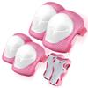 Adjustable Kids Toddler Helmet with Knee Pads,Elbow Pads & Wrist Guards,Bike Helmet for Ages 3-5,5-8,8-14,Boys & Girls Helmets and Pads Set for Skateboard,Skating,Biking,Cycling view 2