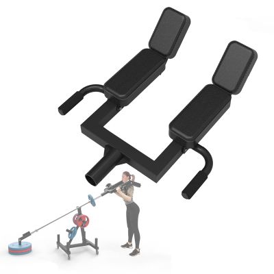 DYK&NX Safety Squat Shoulder Bar, Shoulder Press Grip Landmine Handle with 2 Foam Grip with Made of Sturdy Steel for Deadlift Squat Exercises
