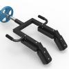 DYK&NX Safety Squat Shoulder Bar, Shoulder Press Grip Landmine Handle with 2 Foam Grip with Made of Sturdy Steel for Deadlift Squat Exercises view 3
