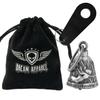 Dream Apparel Motorcycle Bell Guardian Angel Drive Away Gremlin, Biker Bell for Men Women Rider Riding with Hanger, Good Luck Gift Accessories view 2
