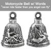 Dream Apparel Motorcycle Bell Guardian Angel Drive Away Gremlin, Biker Bell for Men Women Rider Riding with Hanger, Good Luck Gift Accessories view 3
