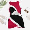 Elegant Casual Skirt Trinidad and Tobago Flag Girls Summer Sunny Beach Dress 3XL view 3