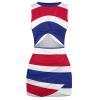 Elegant Casual Skirt Thailand Flag Girls Summer Sunny Beach Dress 4XL view 4