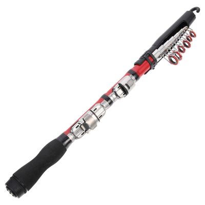 Men's Ultra Short Fishing Rod Portable Telescopic Pole Surf Fishing Rod Strong Tackle
