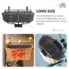 INOOMP Bike Basket Protector Cover Wear-Resistant Folding Front Basket Lid for Outdoor Cycling Lightweight Capacity Decorative Bike Sundries Storage view 2