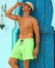 BRISIRA Mens Swim Trunks Swim Shorts Quick Dry 5 inch Inseam Beach Shorts with Compression Liner and Zipper Pocket view 3