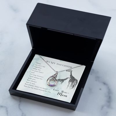 zapbest Rising Phoenix Necklace Luxury Box You are My Best Friend, Necklace for Daughter, from Mom, Birthday Necklace for Daughter, Appreciation Necklace, M