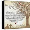 Cardinals Couple The Keeper Of The Stars Lyric Song Wall Art Decor Home Signs Canvas Print- Painting Framed Canvas Gallery Wraps Depth 1.25 inches - Printed in the US view 1