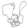16 Inch 1.8mm .925 Sterling Silver Ball Chain Necklace view 1