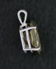 14x10 Oval Natural Faceted Pyrite Gemstone Gem Stone Sterling Pendant ebs5934 view 2