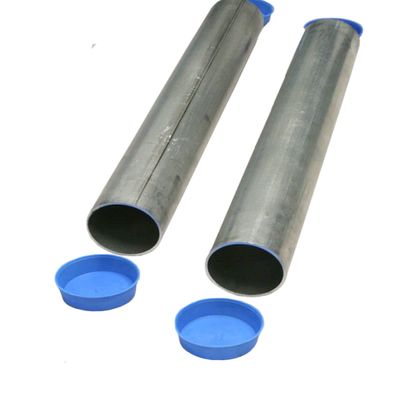 Douglas GS-24RD/AL Aluminum Ground Sleeves for Tennis Courts, 24" Long for 2-7/8" OD Posts
