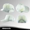 ALLNTRENDS Poker Embroidered Trucker Hat Cool Graphic Cap (White) view 3