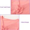 Daydance V-Neck Girl's Dance Tops Cropped Ballet Warm Up Sweater for Leotards, Long Sleeve view 4