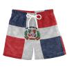 Aflyko Patriot Board Shorts Dominican Republic Flag Boys Girls Swim Kid Trunk Beach Swimwear Bathing Suit view 1
