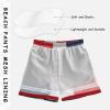 Aflyko Patriot Board Shorts Dominican Republic Flag Boys Girls Swim Kid Trunk Beach Swimwear Bathing Suit view 3