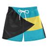 Aflyko Patriot Boys' Board Shorts Bahamas Flag Swim Trunk Girls Bathing Suit Little Kid Swimwear view 1