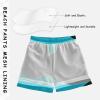 Aflyko Patriot Boys' Board Shorts Bahamas Flag Swim Trunk Girls Bathing Suit Little Kid Swimwear view 3