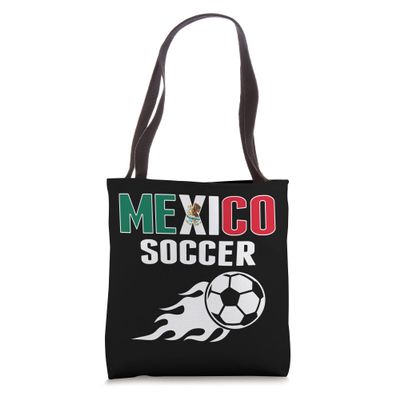 Proud Mexico Soccer Fans Jersey - Mexican Football Lovers Tote Bag