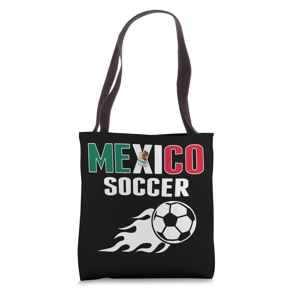 Proud Mexico Soccer Fans Jersey - Mexican Football Lovers Tote Bag