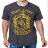 Harry Potter Hufflepuff Quidditch Team Adult T-Shirt(XXL, Charcoal Heather) view 1