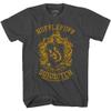 Harry Potter Hufflepuff Quidditch Team Adult T-Shirt(XXL, Charcoal Heather) view 2
