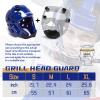 Tutoing Kids Adults Karate Headgear, with Removable PC Face Shield Eva High-Density Foam Taekwondo Helmet Multiple Vents for Sparring Grappling Muay Thai Kickboxing MMA Karate Taekwondo Training view 2