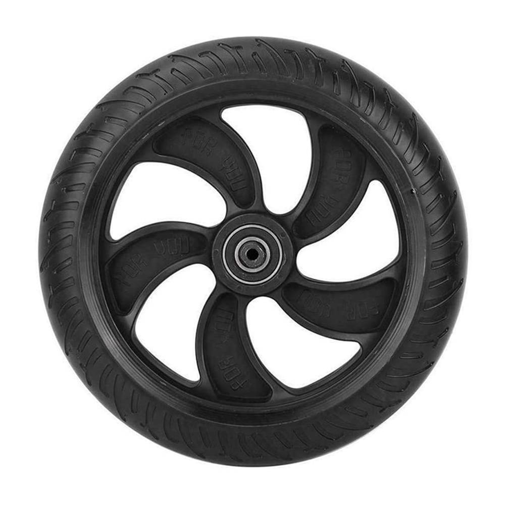 8 Inch Electric Scooter Solid Rear Wheel Back Tire Replacement For Kugoo S1/S2/S3 Electric Scooter (Black)