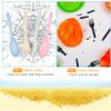 Zoyiancy 4 Sets Wheat Straw Cutlery Set, Reusable Flatware Set for Travel view 4