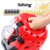 Tutoing Kids Adults Karate Headgear, with Removable PC Face Shield Eva High-Density Foam Taekwondo Helmet Multiple Vents for Sparring Grappling Muay Thai Kickboxing MMA Karate Taekwondo Training view 4