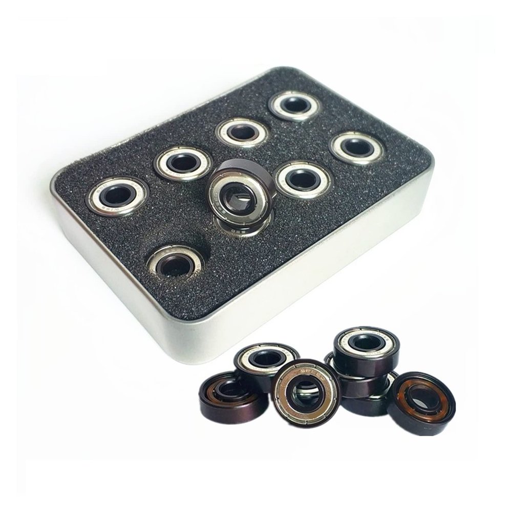 SUOFEILAIMU 16Pcs High Speed 608ZZ Bearing for Inline Speed Skates Shoes Racing Skating Roller Skate Patines