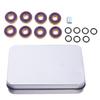 SUOFEILAIMU 8Pcs Titanium ABEC-11 Premium Bearings for Skateboards and Inline Skates 22x7mm view 1