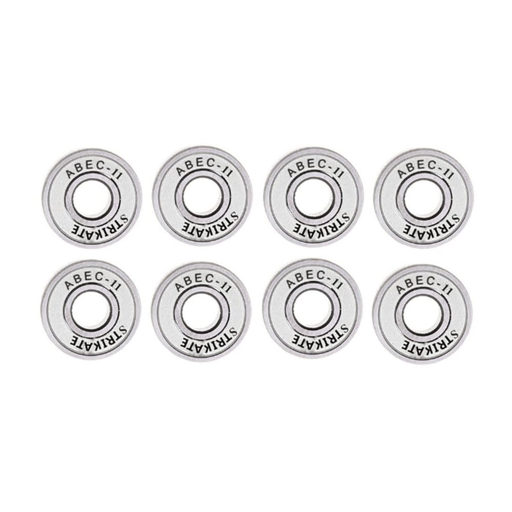 SUOFEILAIMU 8Pcs 608RS Bearings High Performance Roller Skate Scooter Skateboard Longboards ABEC-11 Bearing (Color : White)