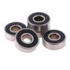 SUOFEILAIMU 5pcs 608 2RS Inline Roller Skate Wheel Bearing 8x22x7mm Skateboard Wheel Bearing Red Sealed Shaft ABEC-9 (Diameter : Black) view 1