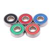 SUOFEILAIMU 5pcs 608 2RS Inline Roller Skate Wheel Bearing 8x22x7mm Skateboard Wheel Bearing Red Sealed Shaft ABEC-9 (Diameter : Black) view 2