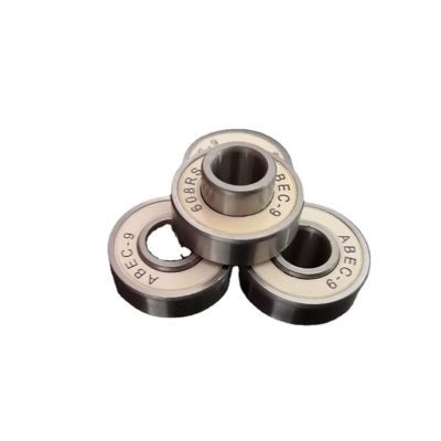 SUOFEILAIMU 16pcs 608RS Skateboard Inline Roller Skates Drift Board Longboard Bearing ABEC-9 P5 Integral Shaft Bearings 8x22x12.6mm