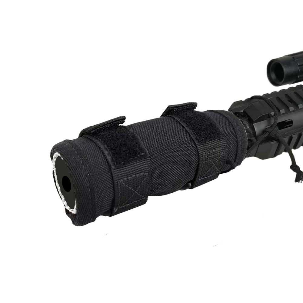 Buraku Suppressor Cover (5/7/7.5/8/9 inch) with Burnproof Microfiber Sleeve Heat Resistant Suppressor Wrap (5 inch)