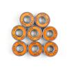 SUOFEILAIMU 608 2RS Inline Roller Skate Wheel Bearing ILQ-9 Skateboard Wheel Bearing Roller Skating 8x22x7mm Shaft (Color : 16pcs Yellow) view 1