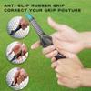 MAZEL Golf Swing Trainer Aid Improve Flexibility,Tempo,Rhythm,Balance and Strength | Golf Warm-up Stick for Chipping,Driving and Hitting,Golf Arm Band Included (Blue) view 3