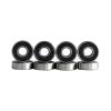 SUOFEILAIMU 8pcs Pro 608RS ABEC-9 Bearings Roller Skate Scooter Snowboard Chrome Steel Inline Bearings Skateboard Mute Speed Bearing (Color : 8pcs Black Bearing) view 4