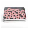 SUOFEILAIMU 16Pcs Pro 608RS Roller Skate Scooter Snowboard Inline Bearings ABEC-9 Skateboard Carbon Steel Mute Speed Bearing (Color : Black 16pcs) view 3