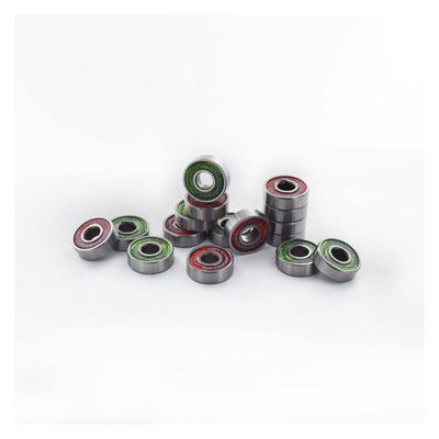 SUOFEILAIMU 8pcs 608RS ABEC-9 Oiled Scooter Bearing 608 Roller Skates Bearings for Skateboard Road Board Drift Board (Color : 8 Pieces Bearings)