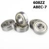 SUOFEILAIMU 8pcs ABEC-7 Pro 608ZZ Roller Skate Kick Scooter Skateboard Bearings Carbon Steel High Speed Mute Bearing view 2