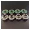 SUOFEILAIMU 16pcs 608RS Longboard Skateboards Inline Skates Roller Skate Bearing P5 Integral Shaft Bearings ABEC-9 8x22x12.6mm (Size : Green Cover) view 1