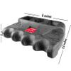 BALIKEN Cue Pool Stick Holder for Table, Cue Rest Weighted Billiards 2/3/4 Pool Cues Holder, Nicks Sticks, Cue Stick Case, Cue Rack with Chalk Holder, Mini Stick Holder, Non-Slip, 4 Cue view 4