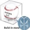Baseball Display Case, UV Protected Acrylic Cube Baseball Holder Square Clear Box Memorabilia Display Storage Sports Official Baseball Autograph Display Case - Fits Official Size Ball(8 Pack view 3